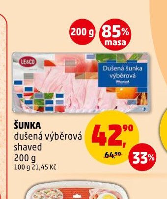Šunka dušená výběrová