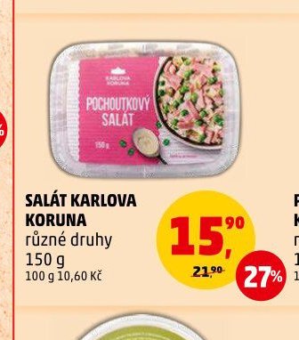 Salát Karlova Koruna