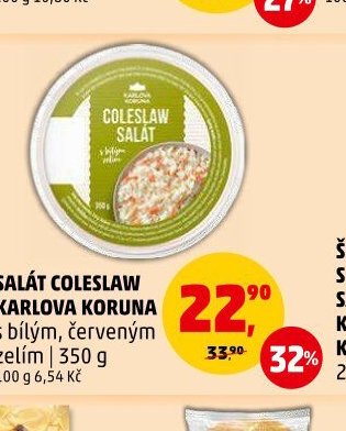 Salát Coleslaw Karlova Koruna