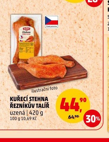 Kuřecí stehna Řezníkův talíř