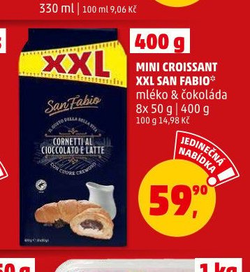 MINI CROISSANT XXL SAN FABIO