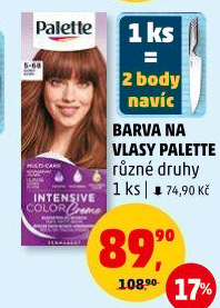 Barvy na vlasy Palette Schwarzkopf
