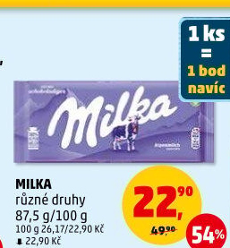 Čokoláda Milka
