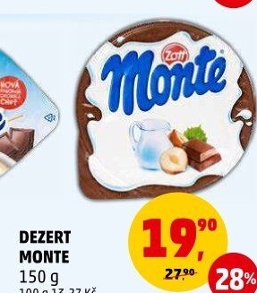 Dezert Monte Zott