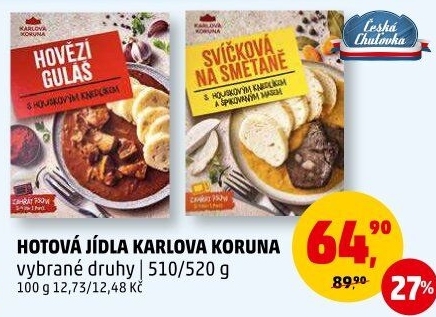 Hotová jídla Karlova Koruna