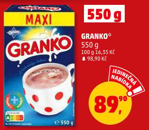 Instantní kakao Granko Orion