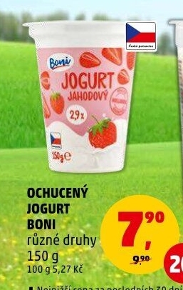 Jogurt ochucený Boni