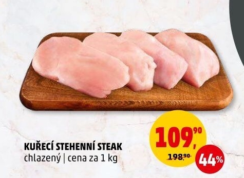 Kuřecí stehenní steak