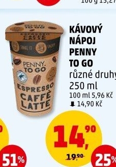 Ledová káva to Go Penny Ready