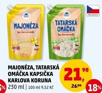 Majonéza Karlova Koruna