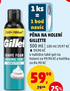 Pěna na holení pánská Gillette