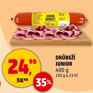 Salám drůbeží Junior