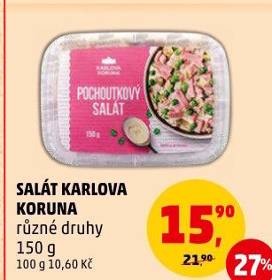 Saláty Karlova Koruna