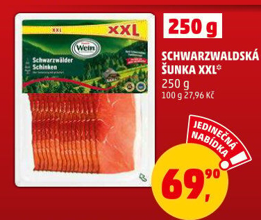 Šunka schwarzwaldská Wein