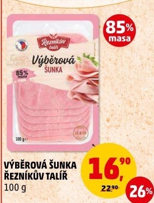 Šunka výběrová Řezníkův talíř