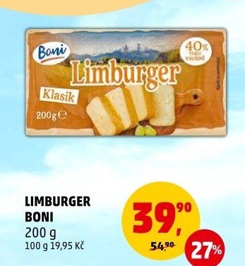 Sýr Limburger Boni