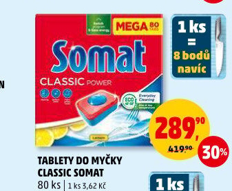 Tablety do myčky Classic Somat