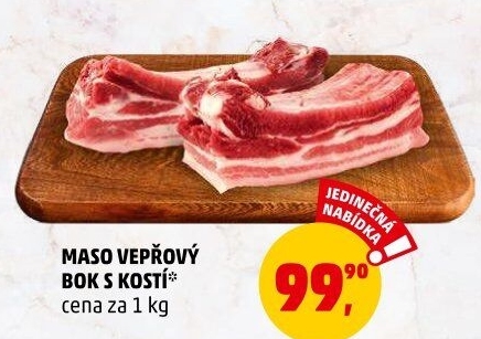 Vepřový bok s kostí