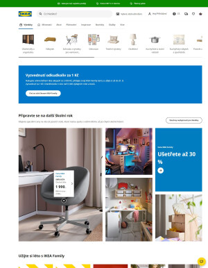 akční leták IKEA 7.8.2024-13.8.2024