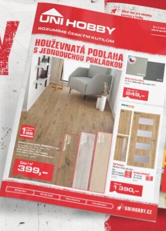 Houževnatá podlaha s jednoduchou pokládkou - UNI HOBBY akcniletaky.com