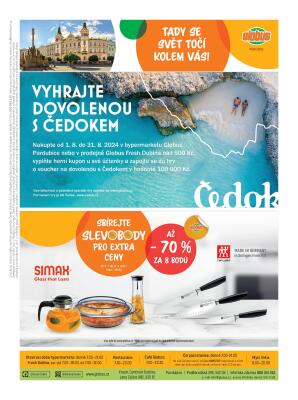 akční leták Globus 7.8.2024-13.8.2024