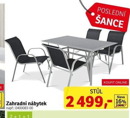 Zahradní nábytek