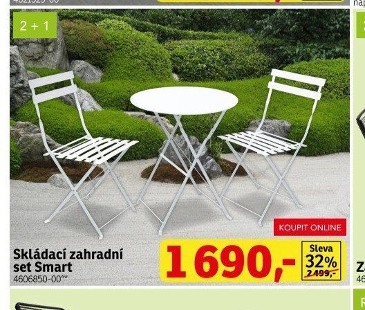 Skládací zahradní set Smart