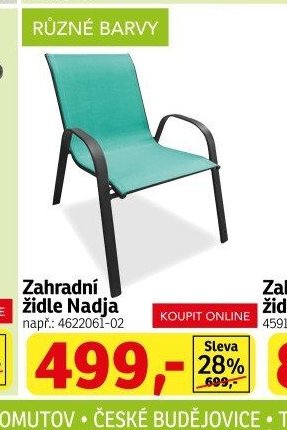 Zahradní židle Nadja