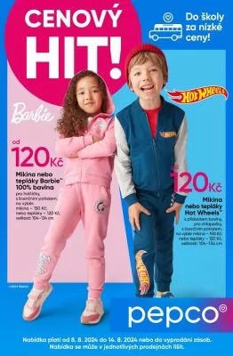 akční leták PEPCO 8.8.2024-14.8.2024