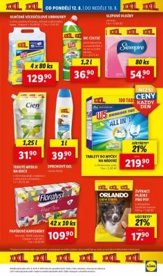 akční leták Lidl 12.8.2024-18.8.2024