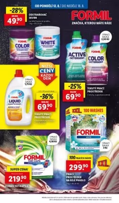 akční leták Lidl 12.8.2024-18.8.2024