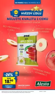 akční leták Lidl 12.8.2024-18.8.2024