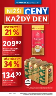 akční leták Lidl 12.8.2024-18.8.2024