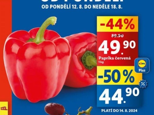 Paprika červená