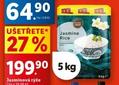 Rýže jasmínová Golden Sun