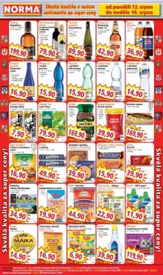 akční leták Norma 12.8.2024-18.8.2024