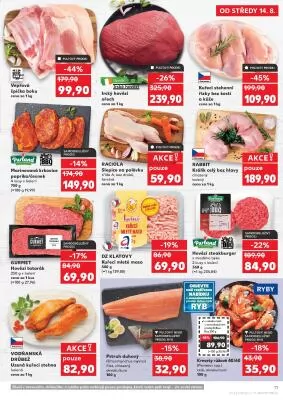 akční leták Kaufland 14.8.2024-20.8.2024