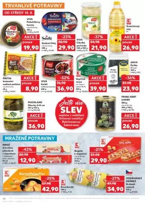 akční leták Kaufland 14.8.2024-20.8.2024