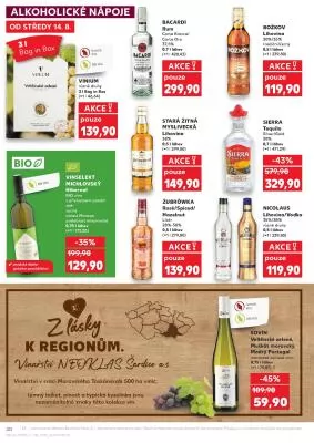 akční leták Kaufland 14.8.2024-20.8.2024