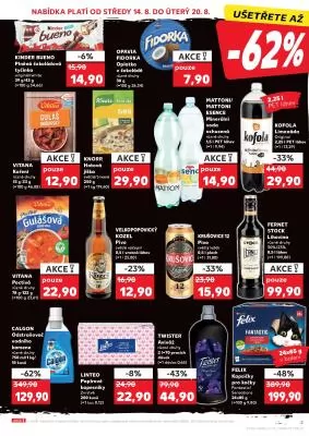 akční leták Kaufland 14.8.2024-20.8.2024