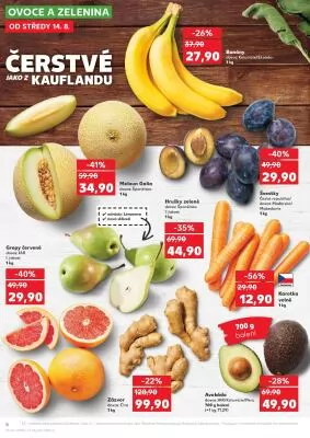 akční leták Kaufland 14.8.2024-20.8.2024