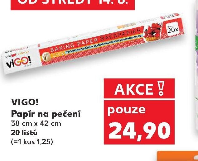 VIGO! Papír na pečení