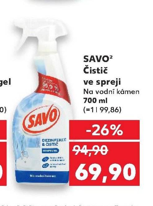 SAVO Čistič ve spreji