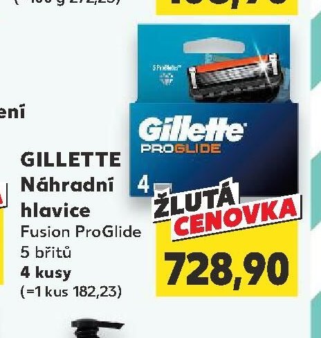 Gillette Náhradní hlavice