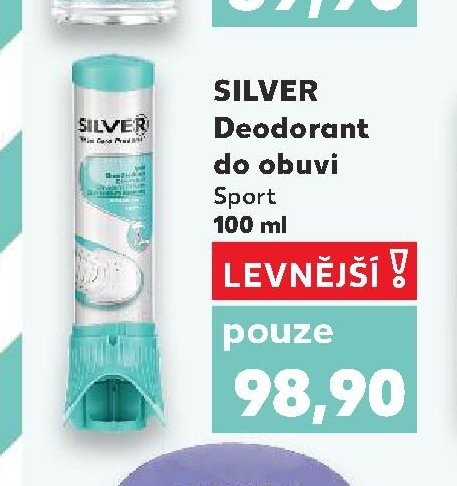 Silver Deodorant do obuvi