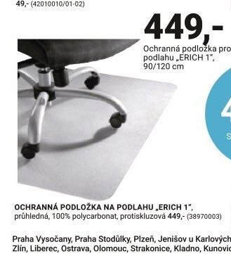 Ochranná podložka na podlahu „ERICH 1“