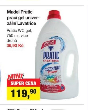 Madel Pratic prací gel univerzální Lavatrice 750 ml