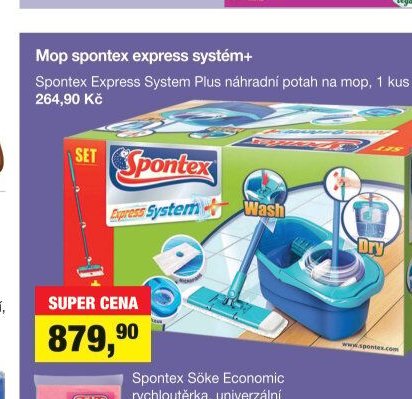 Spontex Express System Plus náhradní potah na mop