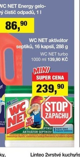 WC NET Energy gel