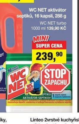 WC NET aktivátor septiků